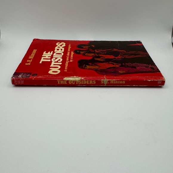The Outsiders S E Hinton Dell Paperback Novel 1967 Classic Teen Literature - Picture 2 of 4